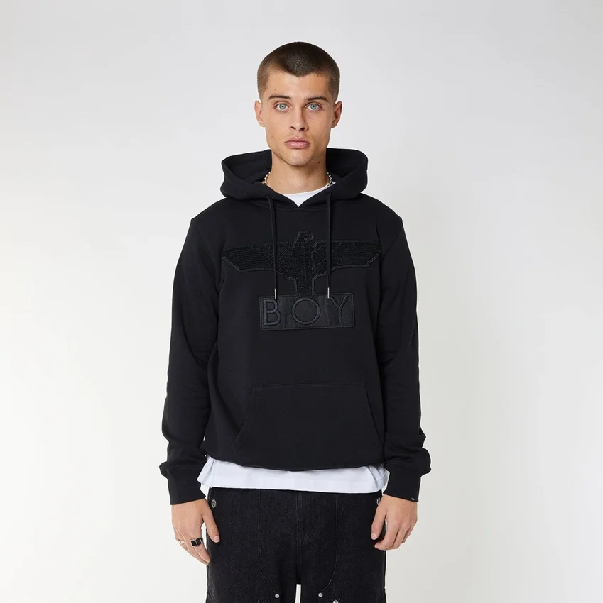 Boy Eagle Applikations-Hoodie