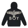 Boy Eagle Backprint Kinder-Kapuzenpullover