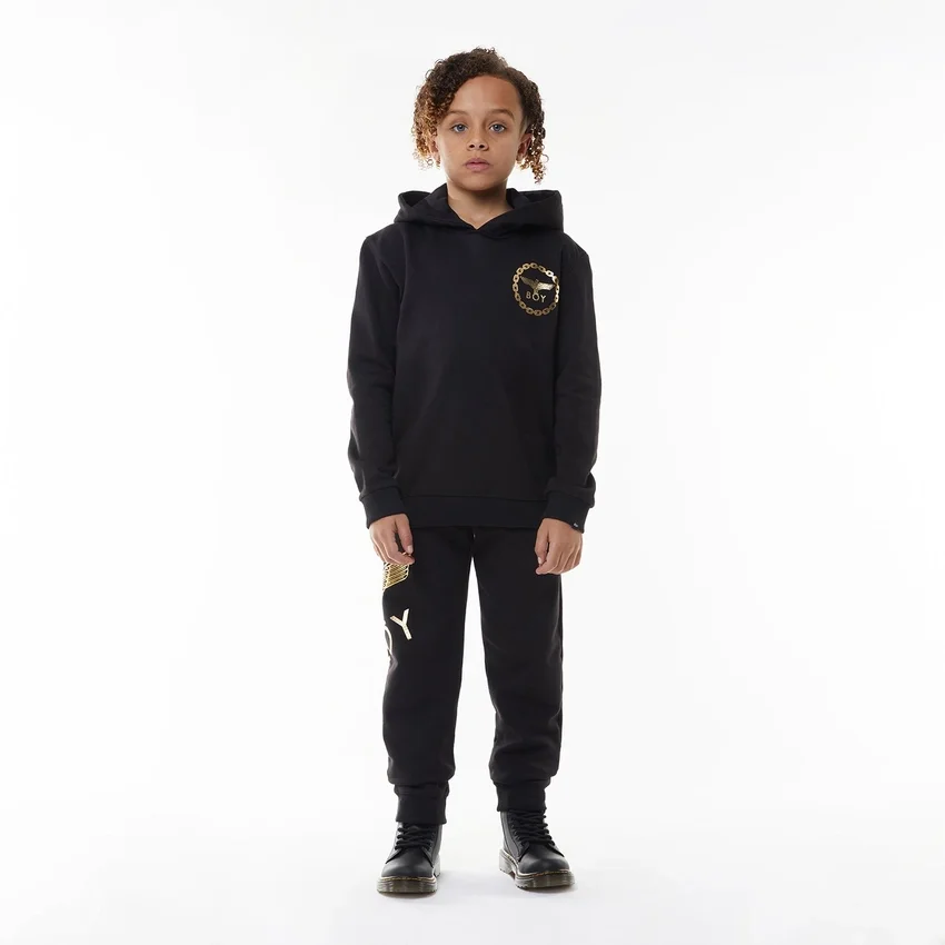 Boy Eagle Backprint Kinder-Kapuzenpullover