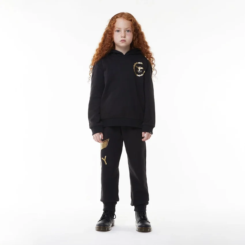 Boy Eagle Backprint Kinder-Kapuzenpullover