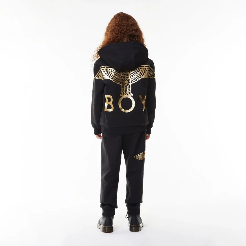 Boy Eagle Backprint Kinder-Kapuzenpullover