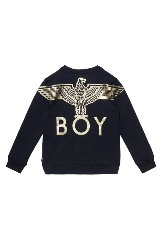 BOY Eagle-Sweatshirt für Kinder mit Aufdruck auf dem Rücken