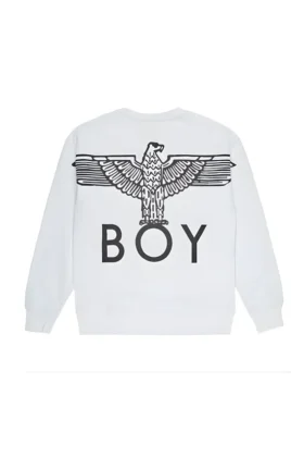 BOY Eagle-Sweatshirt für Kinder mit Aufdruck auf dem Rücken