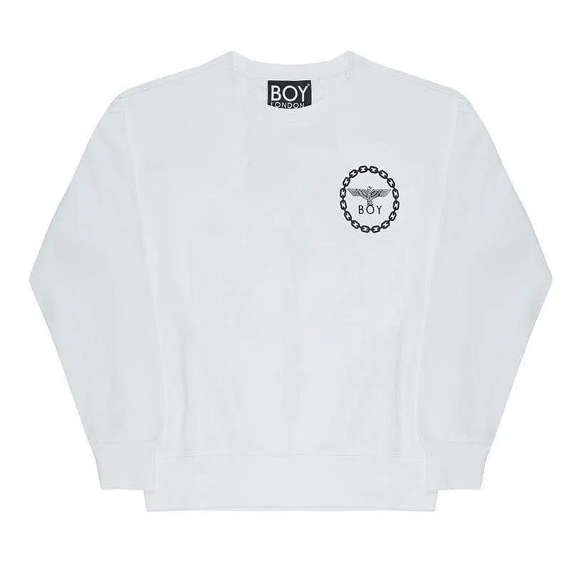 BOY Eagle-Sweatshirt für Kinder mit Aufdruck auf dem Rücken