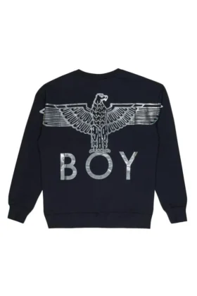 Boy Eagle Sweatshirt mit Rückenaufdruck