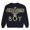 Boy Eagle Sweatshirt mit Rückenaufdruck