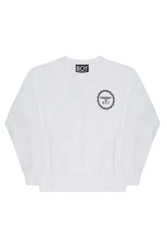 Boy Eagle Sweatshirt mit Rückenaufdruck