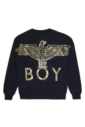 Boy Eagle Sweatshirt mit Rückenaufdruck