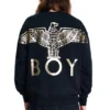 Boy Eagle Sweatshirt mit Rückenaufdruck