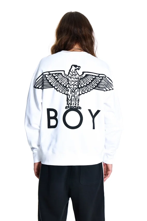 Boy Eagle Sweatshirt mit Rückenaufdruck