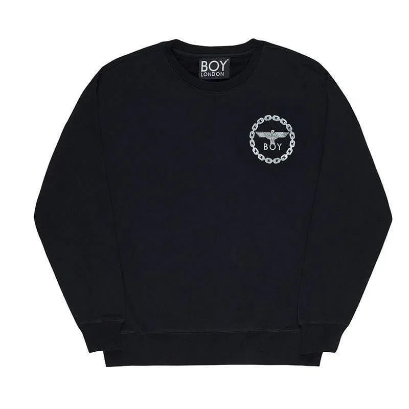 Boy Eagle Sweatshirt mit Rückenaufdruck