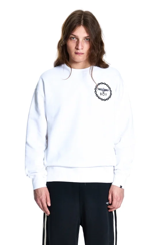 Boy Eagle Sweatshirt mit Rückenaufdruck