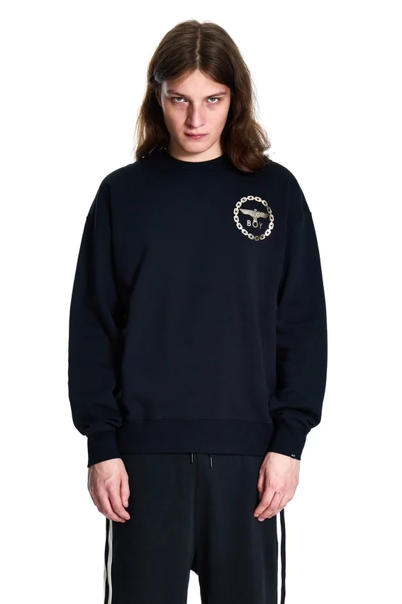 Boy Eagle Sweatshirt mit Rückenaufdruck