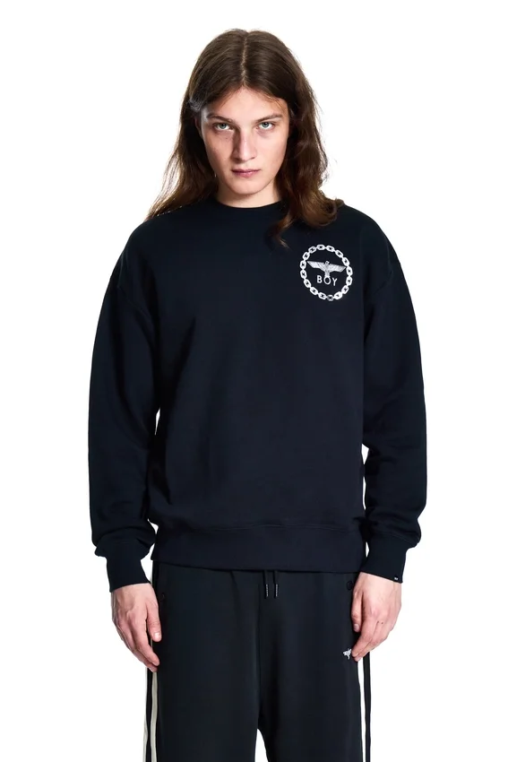 Boy Eagle Sweatshirt mit Rückenaufdruck