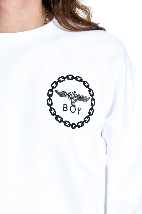 Boy Eagle Sweatshirt mit Rückenaufdruck