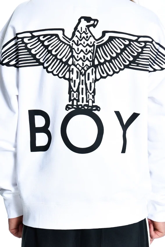 Boy Eagle Sweatshirt mit Rückenaufdruck