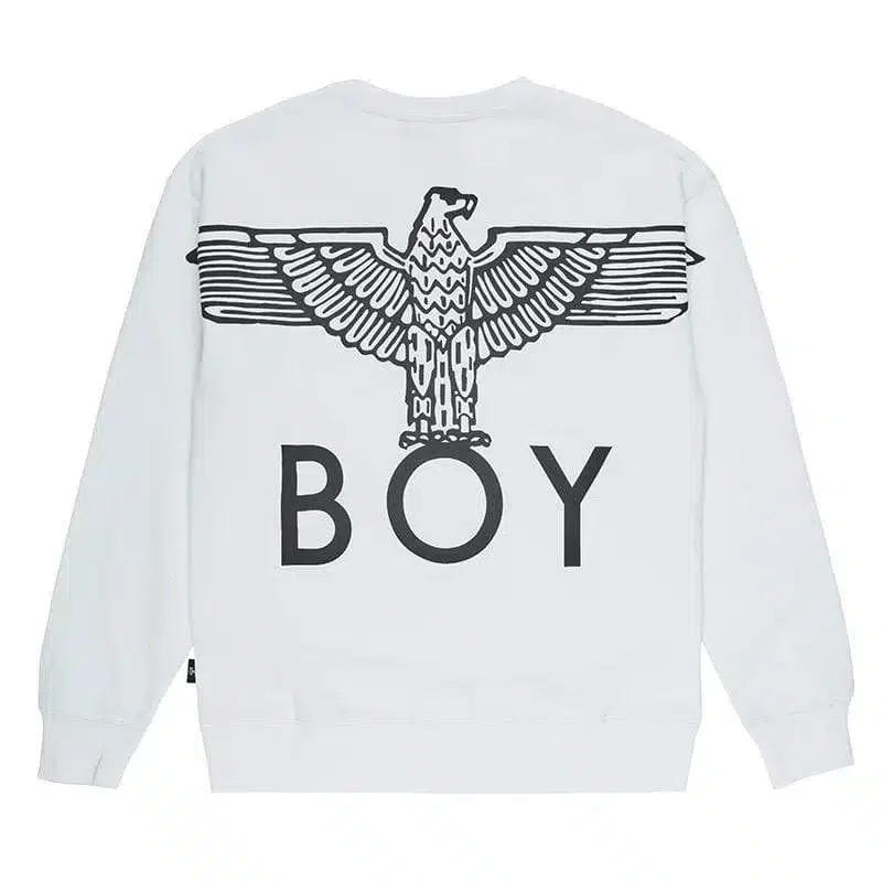 Boy Eagle Sweatshirt mit Rückenaufdruck
