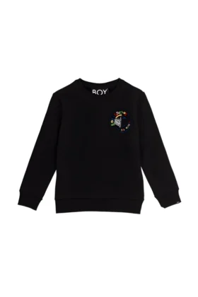 Boy Kids Badge Sweatshirt