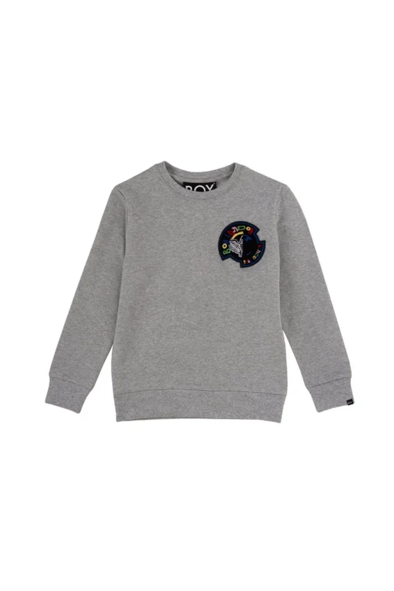 Boy Kids Badge Sweatshirt