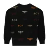 Boy Mania Sweatshirt mit Stickerei