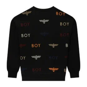 Boy Mania Sweatshirt mit Stickerei