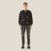 Boy Mania Sweatshirt mit Stickerei