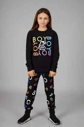 „BOY Quadruple“ Kinder-Sweatshirt