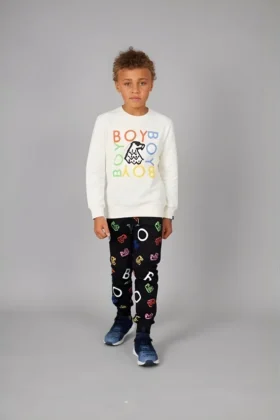 „BOY Quadruple“ Kinder-Sweatshirt