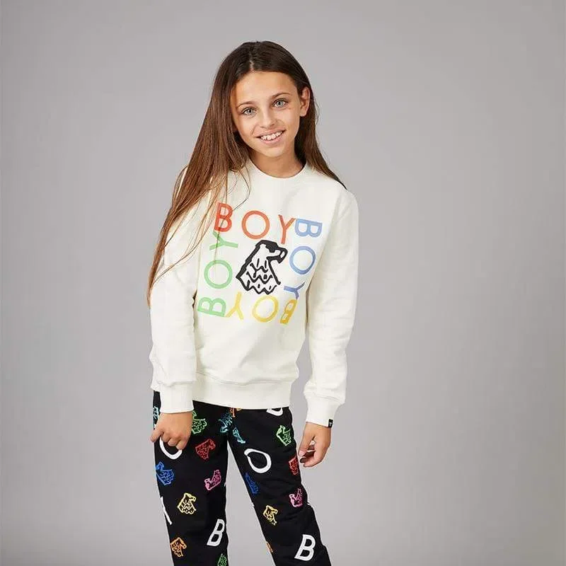 „BOY Quadruple“ Kinder-Sweatshirt