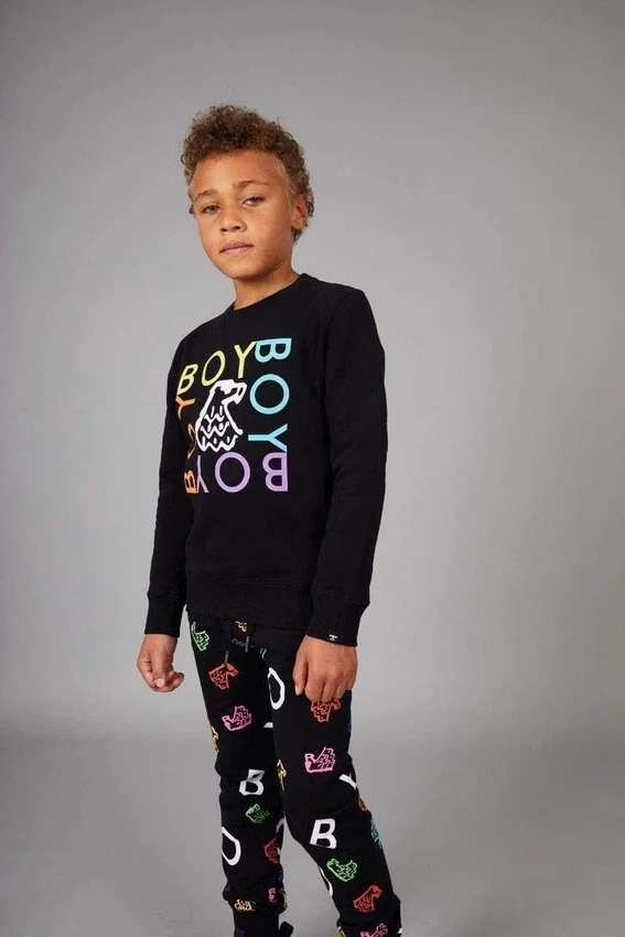 „BOY Quadruple“ Kinder-Sweatshirt