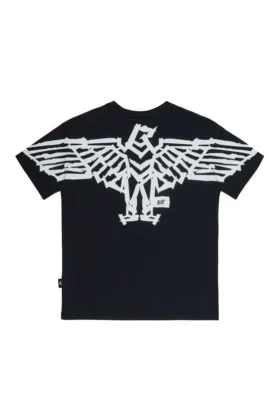 BOY Tape T-Shirt mit Adler-Rückenprint
