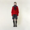 Cheeky Devil Pullover mit doppelten Ärmeln