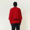 Cheeky Devil Pullover mit doppelten Ärmeln