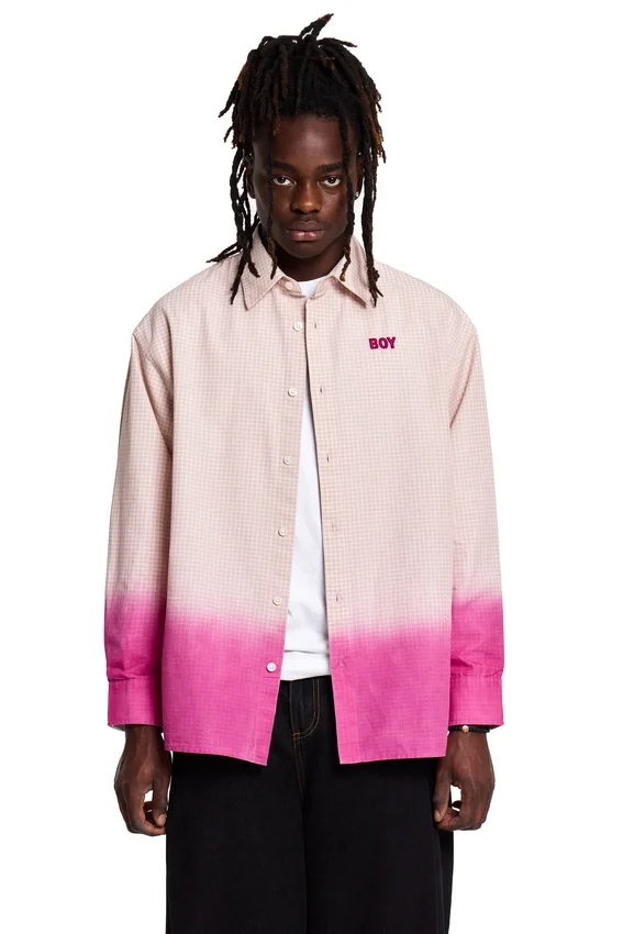 Dip-Dye-Karohemd