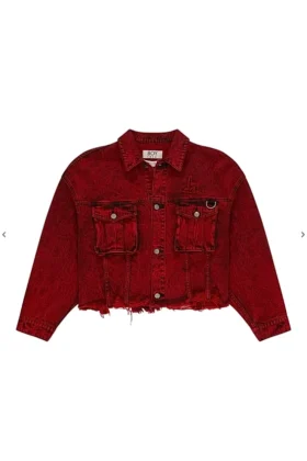 Future Boy Boxy Denim-Truckerjacke