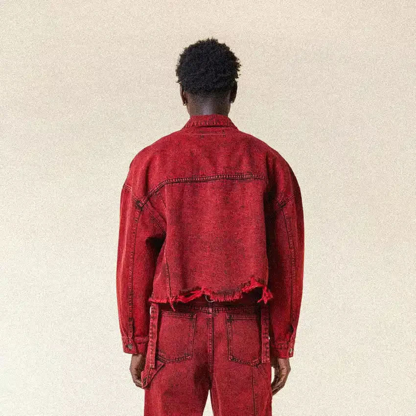 Future Boy Boxy Denim-Truckerjacke