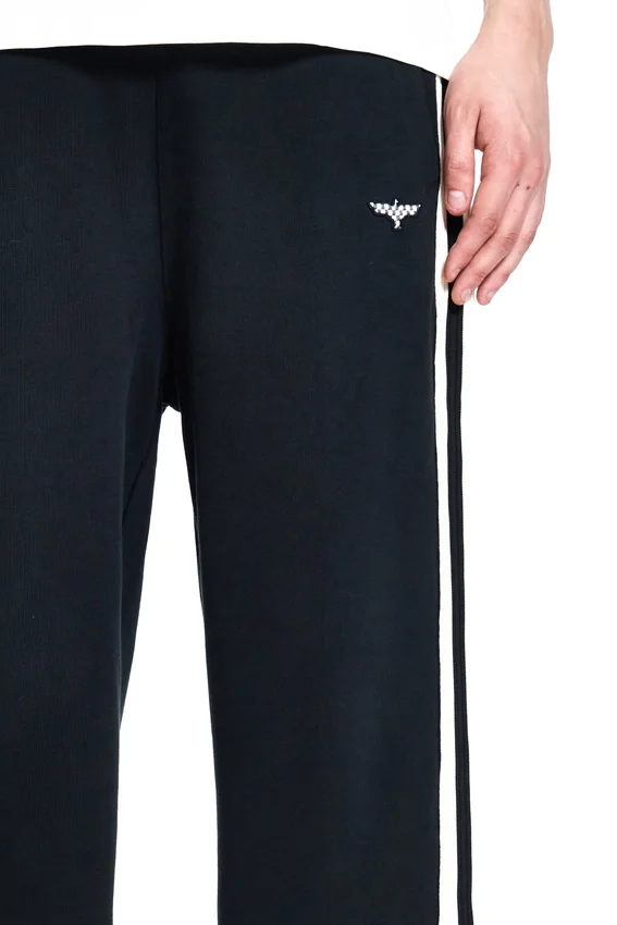 Gestreifte Jogginghose