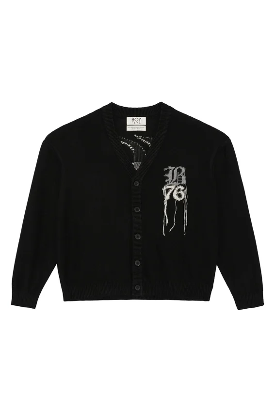 Gothic Boy Strickjacke