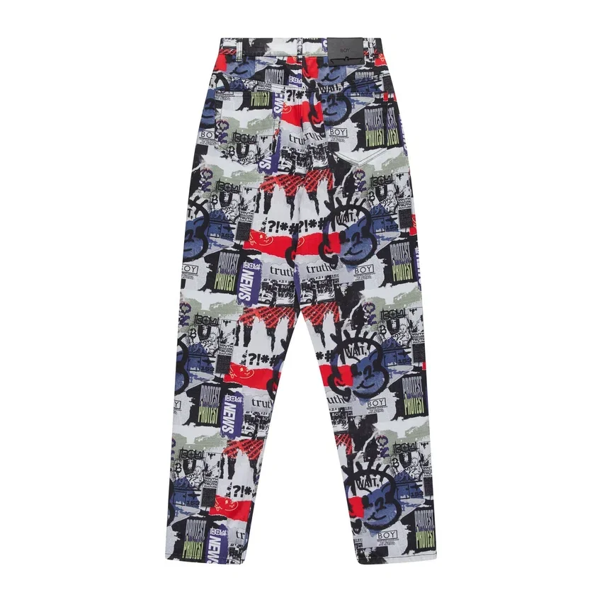 Kings Road Graffiti Denim Jeans