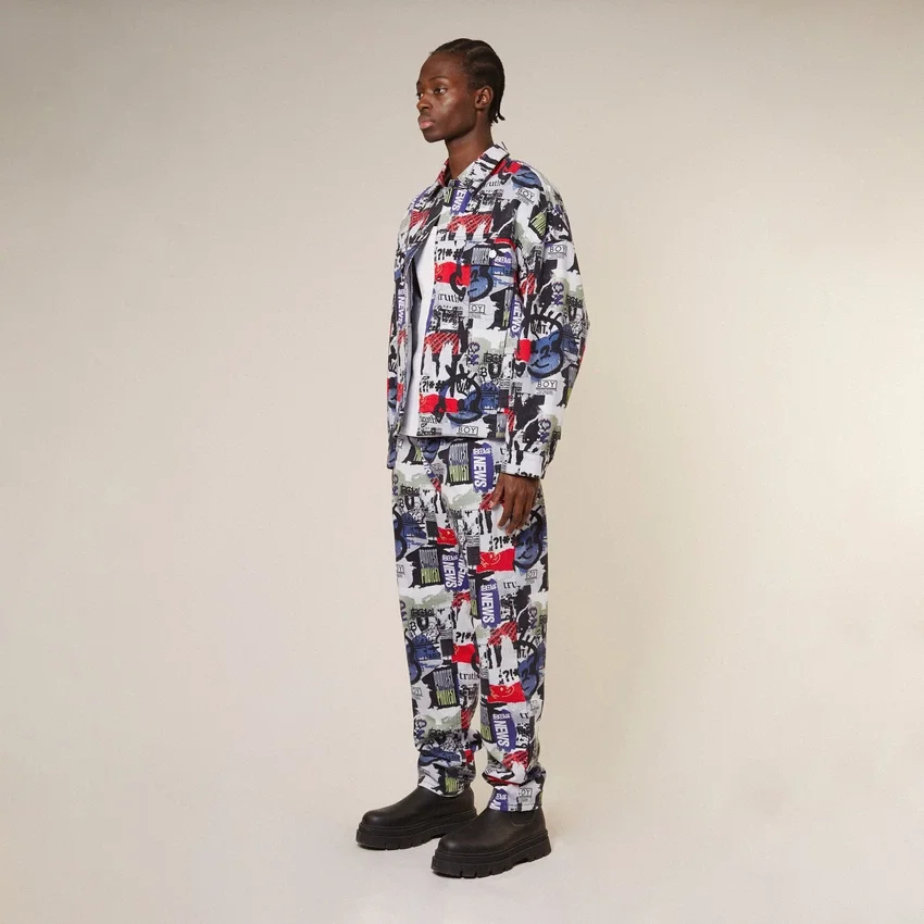 Kings Road Graffiti Denim Jeans