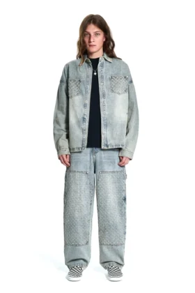 Laser-Distressed-Jeans-Hose