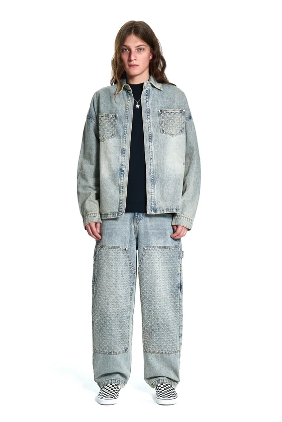 Laser-Distressed-Jeans-Hose