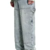 Laser-Distressed-Jeans-Hose