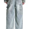 Laser-Distressed-Jeans-Hose