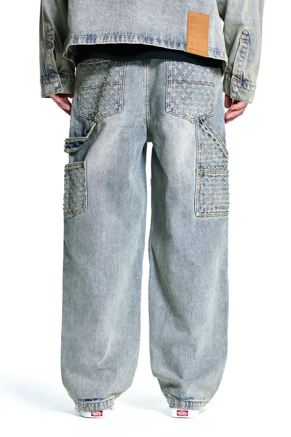 Laser-Distressed-Jeans-Hose