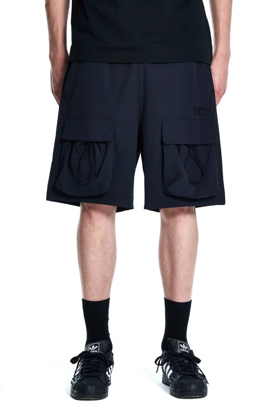 Nylon-Cargo-Shorts