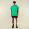 Oversize-T-Shirt mit umgekehrten Nähten