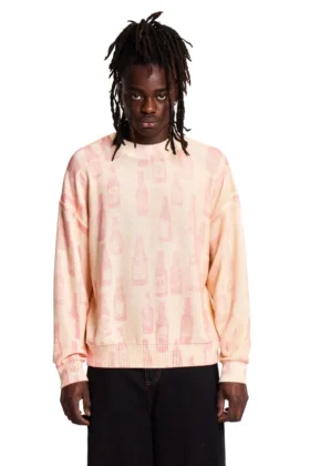 Pink Bottle Knit