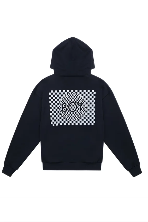 Playboy x BOY Checkerboard Vortex Hoodie