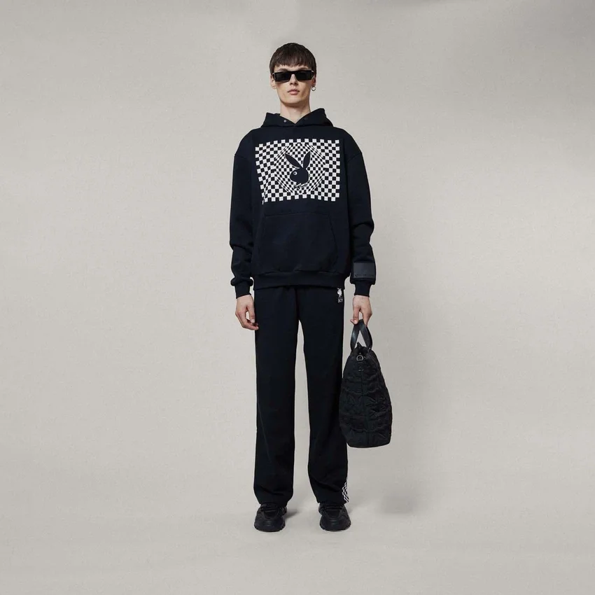Playboy x BOY Checkerboard Vortex Hoodie